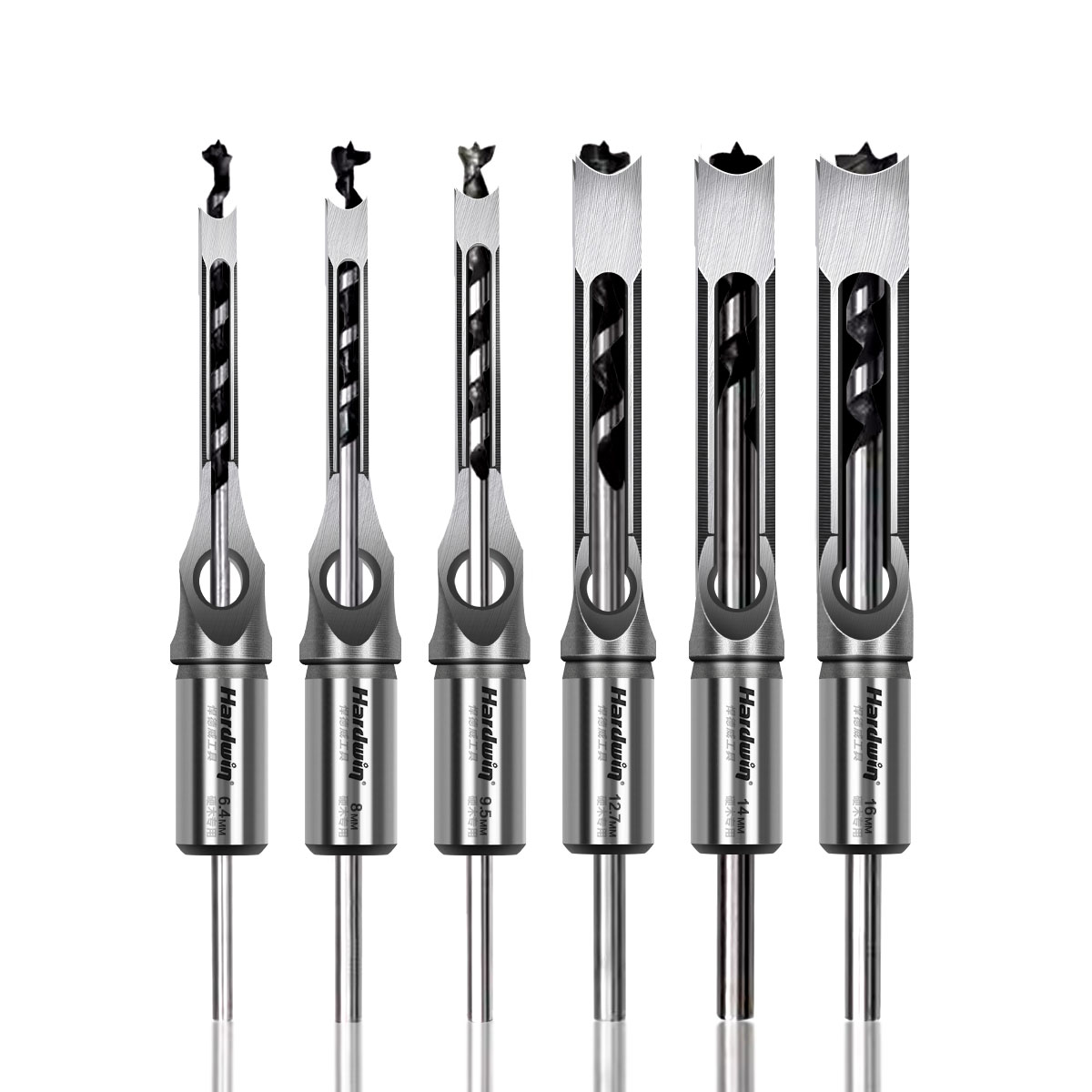 Premium Square Hole Drill Bit Set for Woodworking